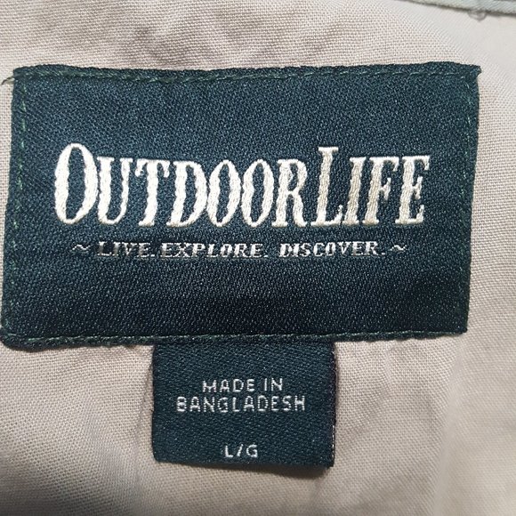 Outdoor Life Men's Plaid Button Down Shirt - Picture 4 of 6